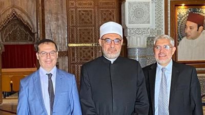 أمين البحوث الإسلامية يختتم جولته بالمغرب بزيارة لدار الحديث