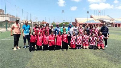 منتخب تعليم الإسماعيلية يفوز بدوري تلميذات المدارس
