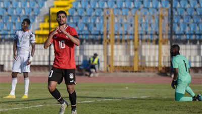 إبراهيم عادل يمنح المنتخب الأولمبي هدف التعادل أمام غانا