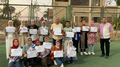 مستقبل وطن الفيوم تكرم اوائل شهادات الابتدائية والإعدادية