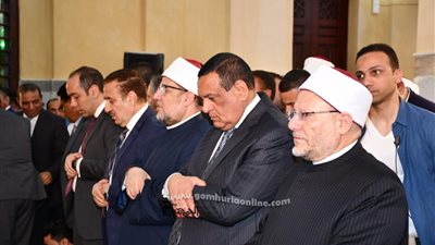 أمنة وجمعة والمفتى وأبو ليمون يفتتحون مسجد سيدي شبل بالشهداء