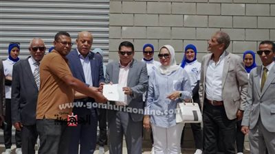 مستقبل وطن بقنا تسليم191وحدة صناعية بالمجمع الصناعي بنجع حمادي