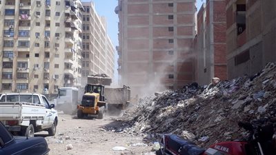رفع 1520 طن قمامة ومخلفات الصلبة خلال حملة للنظافة بالمنصورة