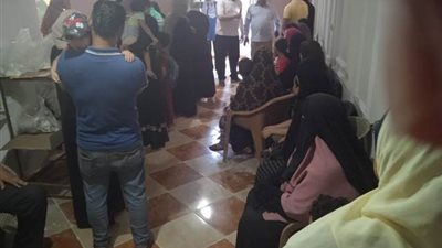 قافلة سكانية شاملة لعزبة سكوت بالمنتزة