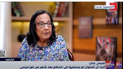 جابر: كنت موجودة على قوائم اغتيالات الإخوان وخشيت على أحفادي