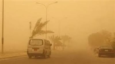 الارصاد تحذر من عاصفة ترابية غدا