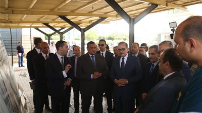 محافظ كفر الشيخ يستقبل 3 وزراء لوضع حجر الأساس منطقة لوجستية