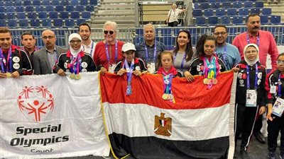 مصر تحصد ١٧ ميدالية في الألعاب العالمية للأولمبياد الخاص ببرلين