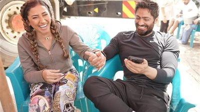 قصة حب تجمع دينا الشربيني وتامر حسني