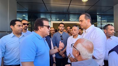 وزير الصحة يتفقد مستشفى السلام بورسعيد تمهيداً لافتتاحها