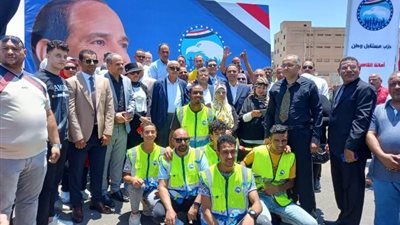 المجتمعات العمرانية ومستقبل وطن يفتتحان أحدث ميدان فى بدر.. فيديو