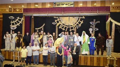 هوس الاحلام في المنيا.. عرض مسرحي يرهق ذهن المشاهد