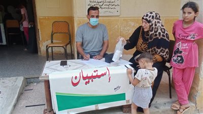 الكشف على 1526 مريضاً فى قافلة علاجية بقرية ميت العز