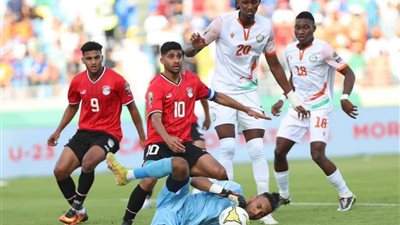 ابراهيم عادل يقود هجوم منتخب مصر الاولمبى امام مالى