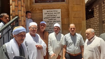 افتتاح مسجدين بعد إحلالهما وتجديدهما ببني سويف..صور