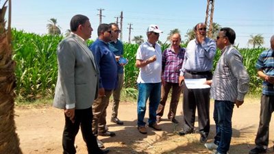 سكرتير عام بنى سويف يتفقد مشروعات مركزي الفشن وسمسطا