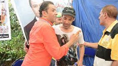 سعد الصغير يحتفل بفوز مصطفى كامل نقيبا للموسيقيين