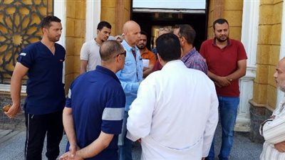 وكيل وزارة الصحة يتفقد سير العمل بمستشفى الصدر بالزقازيق