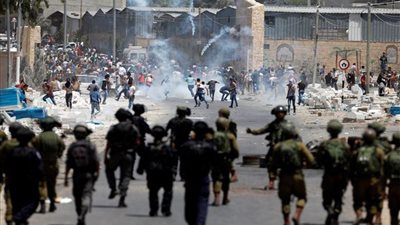 مسيرة فلسطينية للتنديد بالعدوان الإسرائيلي على جنين