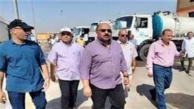 مياه القناة تواصل حملة تطهير بيارات وشبكات الصرف الصحي