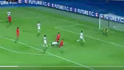 ناصر ماهر يتقدم بالهدف الأول لفيوتشر فى مرمى الزمالك.. فيديو