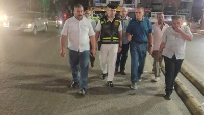 محافظ الشرقية يُتابع أعمال التطوير والتجميل بشوارع مدينة الزقازيق