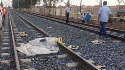 مصرع مسن اسفل عجلات قطار البحيرة