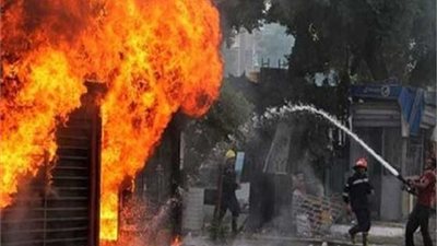 الحماية المدنية تسيطر على حريق بشقة سكنية فى الهرم