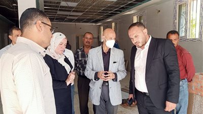مسعود يتابع نسب إنجاز أعمال تطوير المجلس الطبى بالشرقية