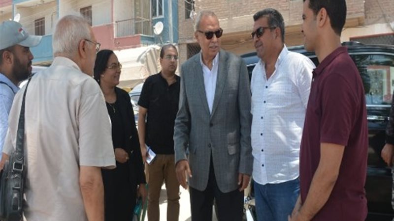 محافظ القليوبية يتفقد