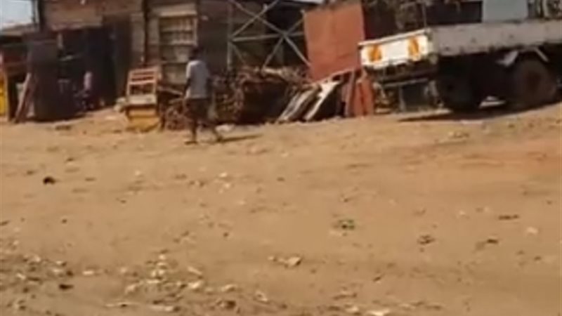 صورة من فيديو الواقعة