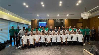 وزير الرياضة خلال استقبال المنتخب الأولمبي: ننتظركم في باريس