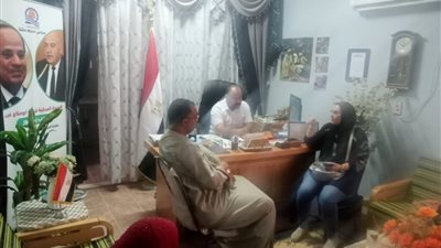 القومي للمرأة يعاين مشاريع للفتيات بقرية أبومناع لتنمية الاسر