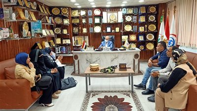 وكيل صحة الشرقية يستقبل رئيس الإدارة المركزية للصيدلة