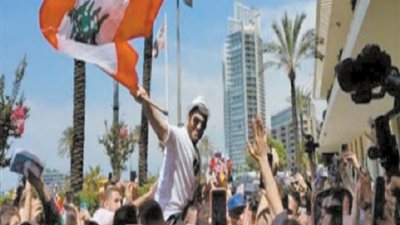 استقبال اسطوري لـ تامر حسني في لبنان