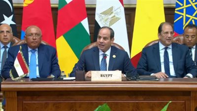 الرئيس يؤكد احترام سيادة السودان وعدم تدخل أى أطراف خارجية فى الأزمة