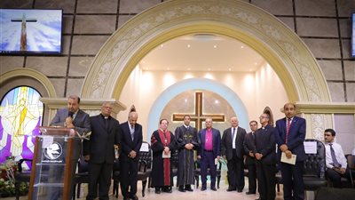 رئيس الإنجيلية يشهد تنصيب القس ثروت راعيًا شريكًا لكنيسة الإبراهي