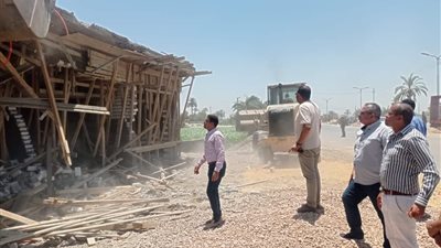 استرداد ٩٤ فدان أملاك دولة وإزالة ١١٨ حالة تعد بالمنيا