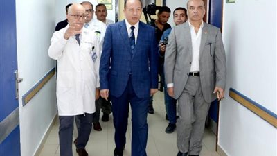 افتتاح تحديث وتجديد جناح العنايات المركزة بمركز الكلى بالمنصورة