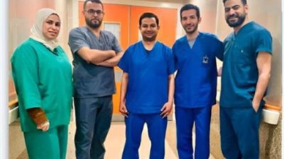 لأول مرة..نجاح عملية اعادة بناء لأنف طفلة بمجمع الإسماعيلية الطبي
