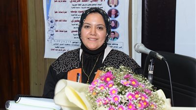 إيمان صابر تحصل علي درجة دكتوراه الفلسفة في التربية بجامعة الزقازيق