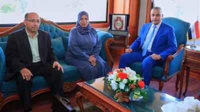 محافظ سوهاج يستقبل وكيل وزارة الزراعة الجديد