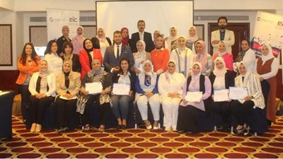 المصرية لتنمية مشروعات الشباب والبيئة تشارك فى