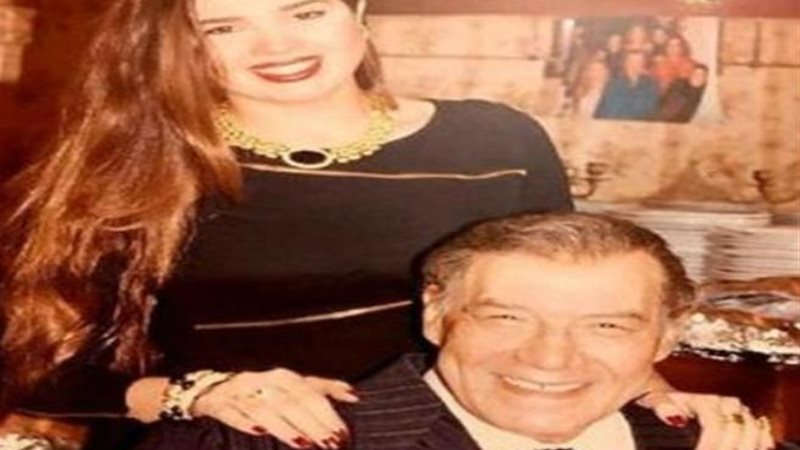 رانيا فريد شوقي ووالدها