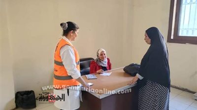 الكشف علي ١٨٦ حالة في قافلة 