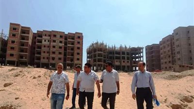 رئيس الجهاز يتابع الموقف التنفيذي بمشروع روضة العبور.. صور