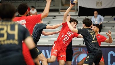 منتخب شباب اليد يواصل تألقه بالفوز علي التشيك بكأس العالم