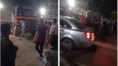 تفاصيل مصرع فتاتين أسفل سيارة نقل في شبين القناطر