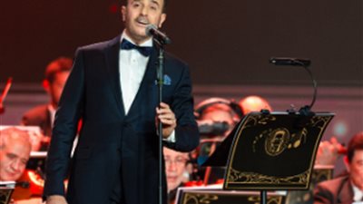 الليلة .. حفل صابر الرباعى بـ مهرجان ليالى دمشق