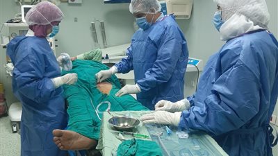 توفير خدمة تركيب القساطر المستديمة بمستشفي تمي الامديد المركزي